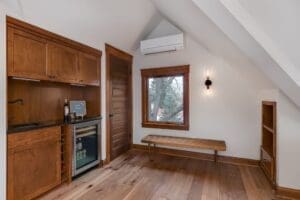 lincoln ave attic remodel | wet bar | fbc remodel