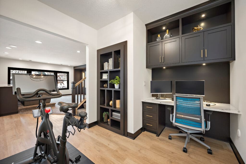 open concept basement