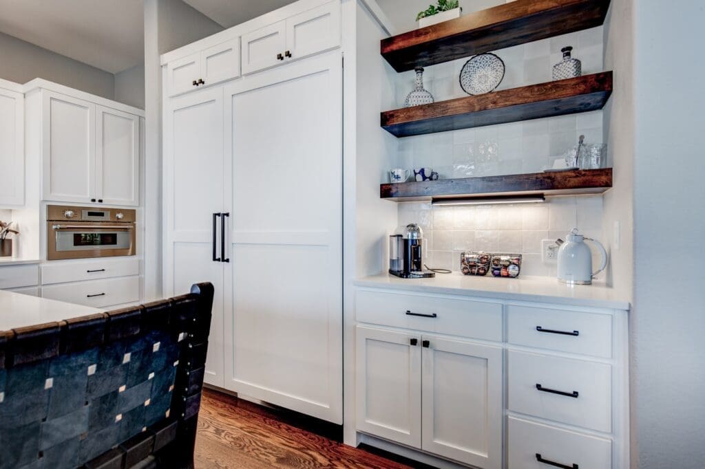 Kitchen with cool appliances denver chic