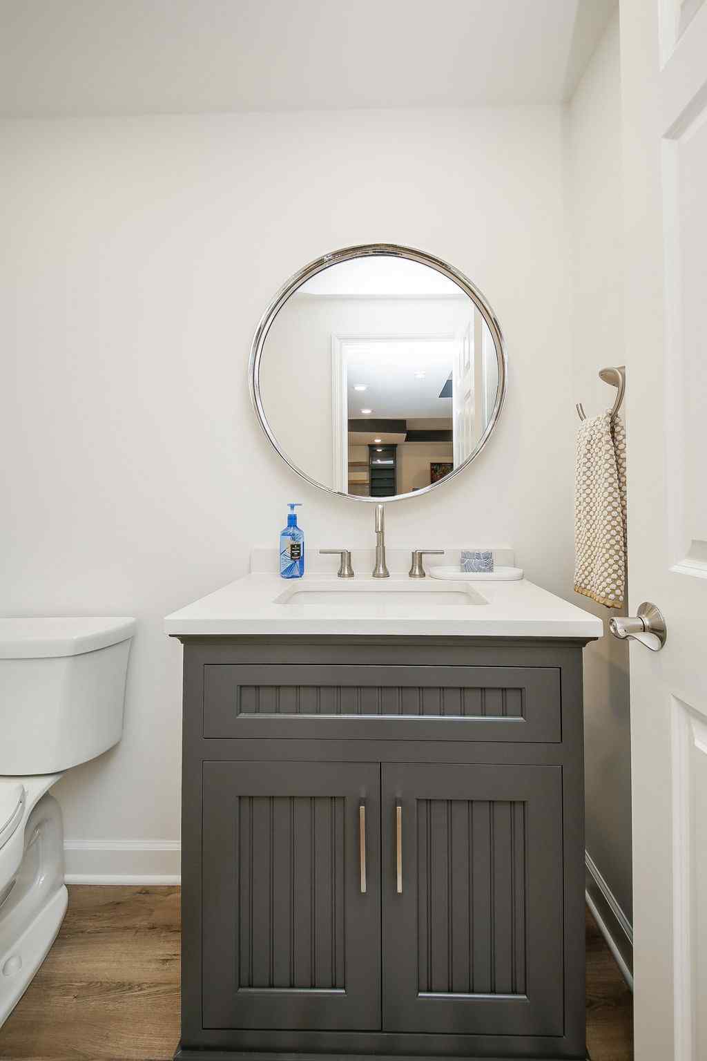 Transitional Bathroom Remodel | Half Bath | Vanity | FBC Remodel