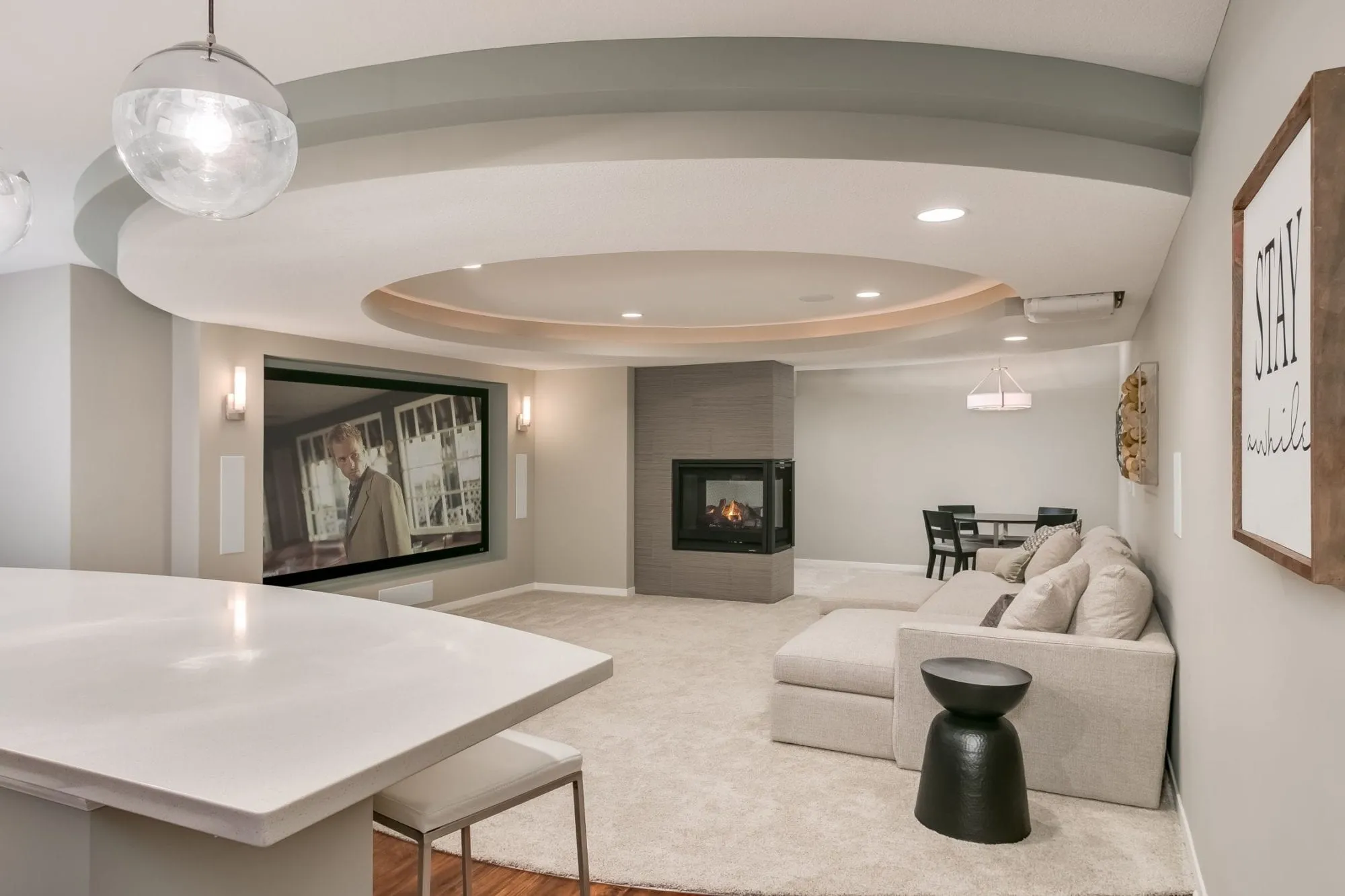 carlingford lane | white basement remodel | fbc remodel
