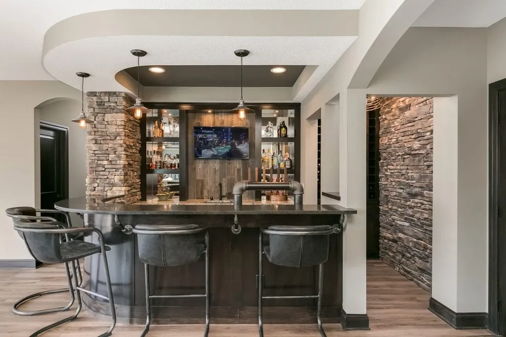 basement wet bar | fbc remodel