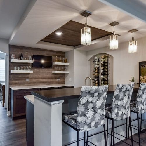wet bar | basement remodel