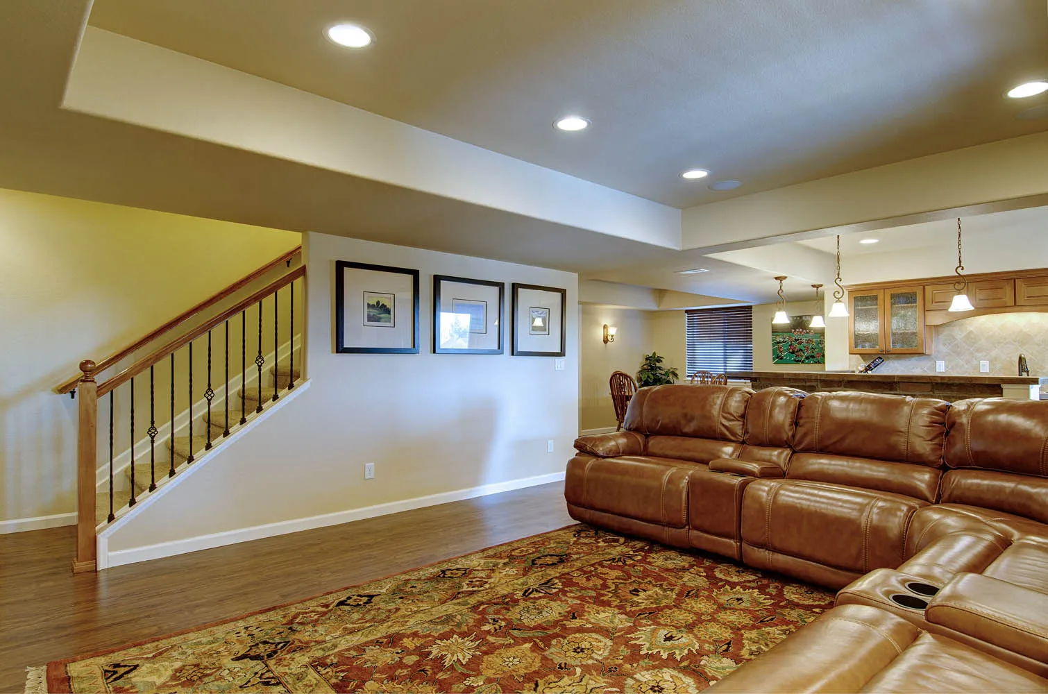 award winning basement remodel
