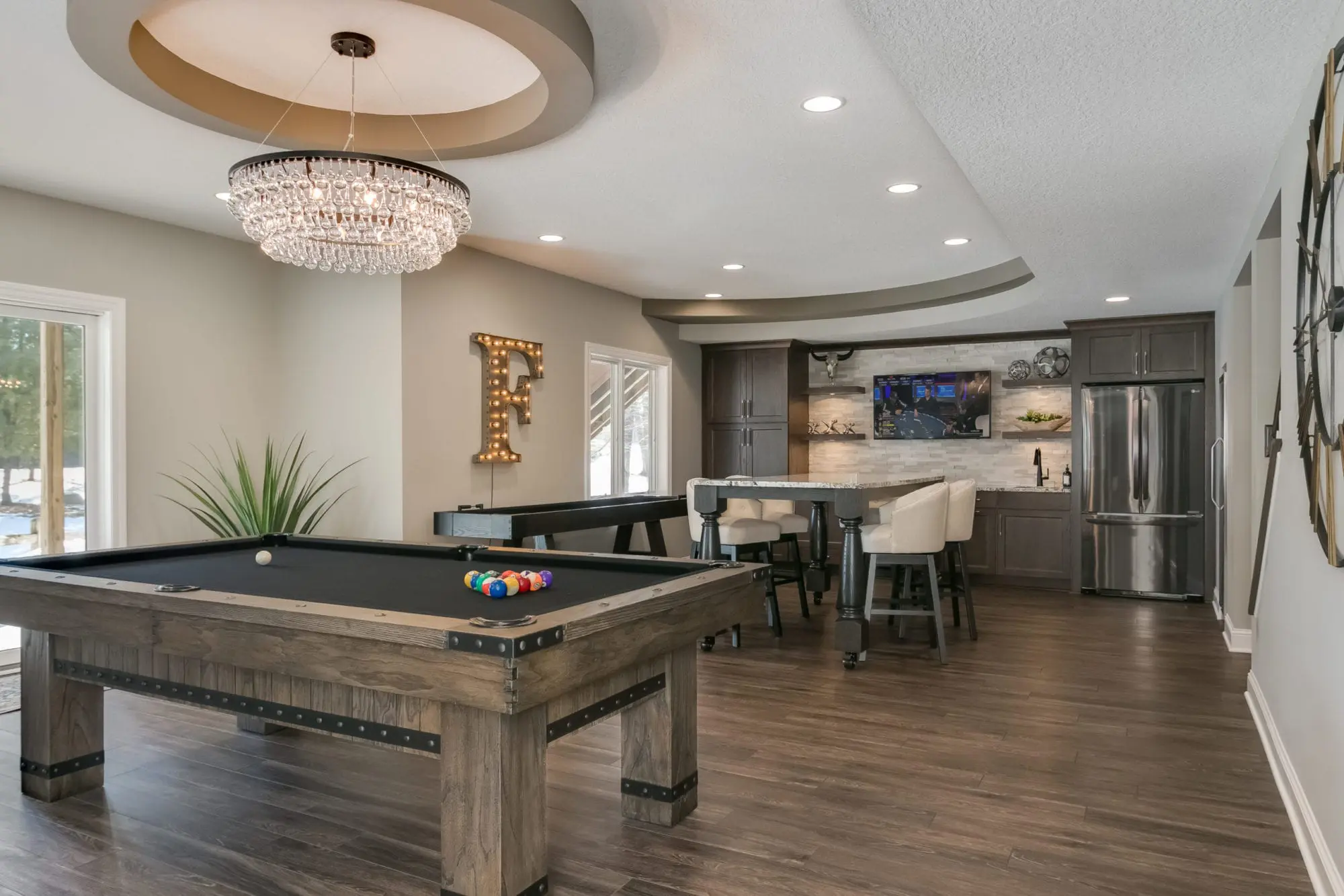 birchpond road basement remodel | award winning basement remodel | Fbc remodel