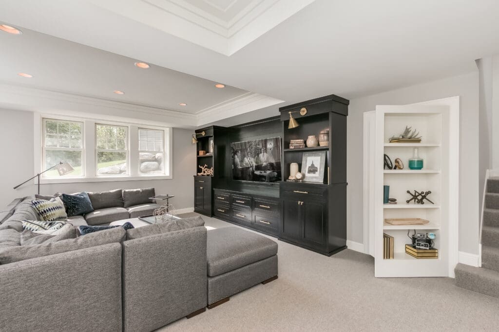 open concept basement